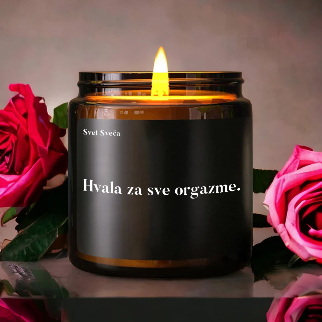 Hvala za sve orgazme sveća
