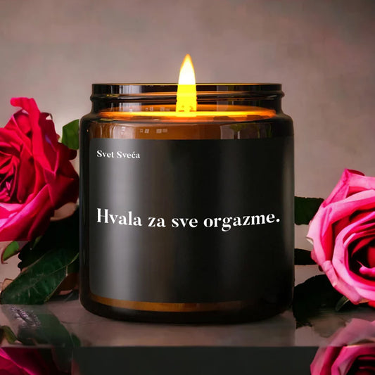 Hvala za sve orgazme sveća